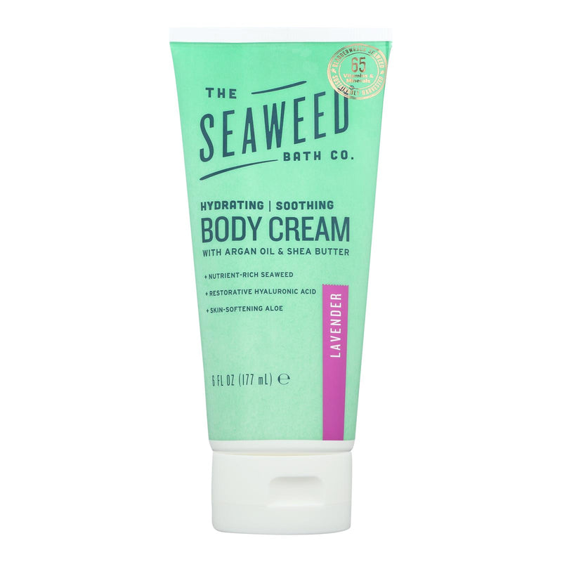 Seaweed Bath Co. Lavender Infused Body Cream - 6 Oz. - Cozy Farm 