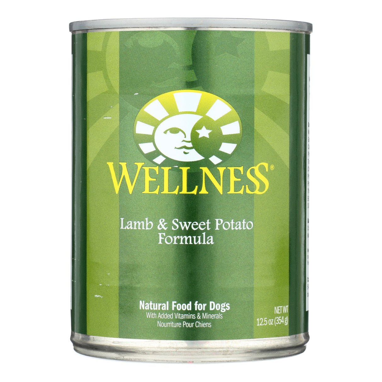 Wellness Pet Products Dog Food - Lamb and Sweet Potato Recipe (Pack of 12) - 12.5 Oz. - Cozy Farm