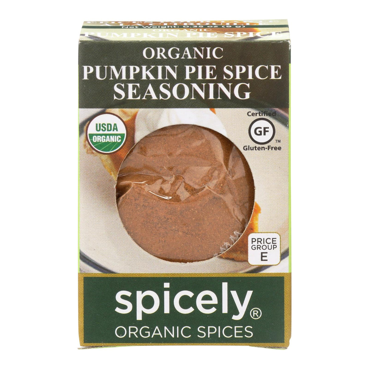 Spicely Organics Pumpkin Pie Spice: Classic Flavor, Perfectly Balanced Blend (Pack of 6 - 0.35 Oz.) - Cozy Farm