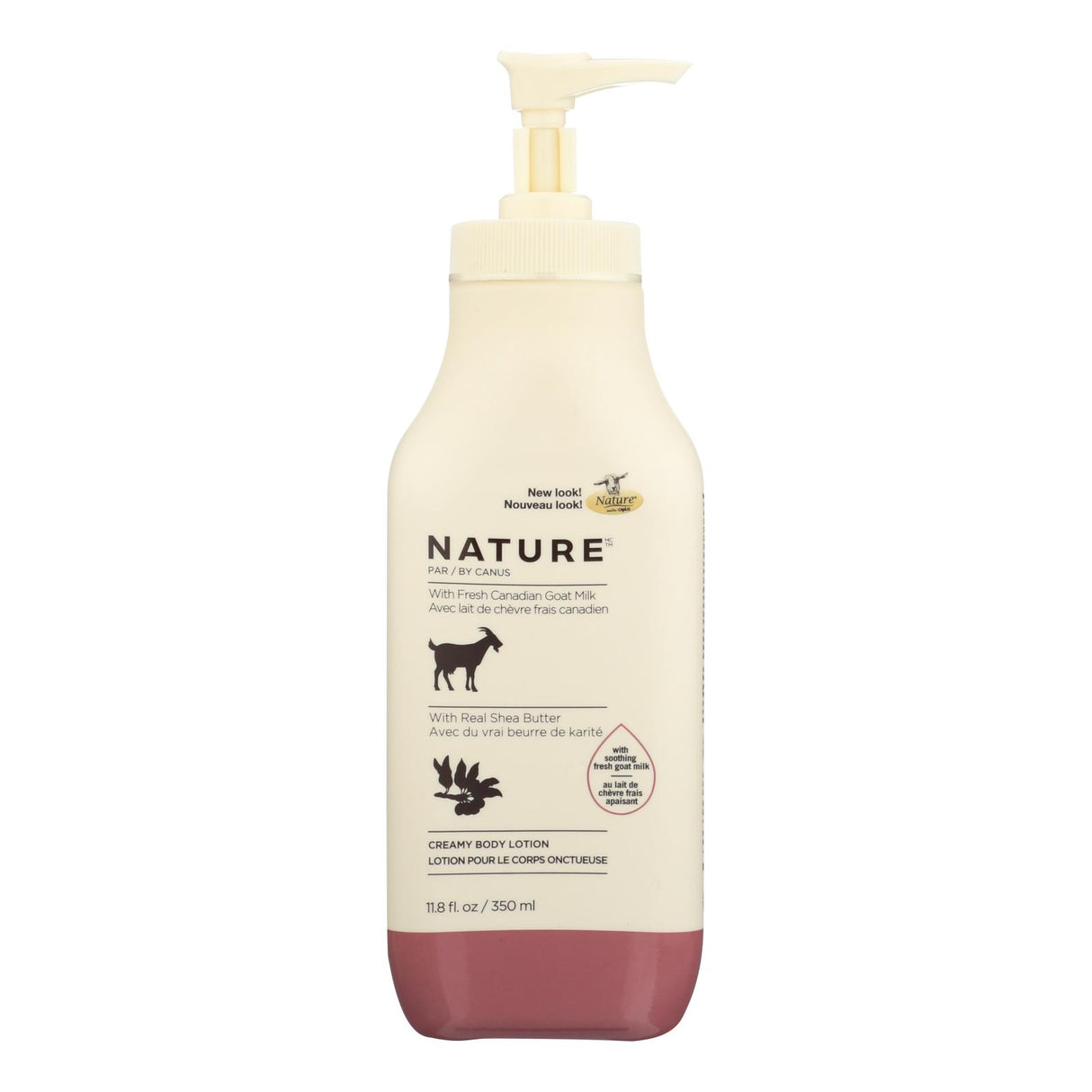 Nature By Canus Goats Milk Lotion with Shea Butter - 11.8 Oz - Cozy Farm