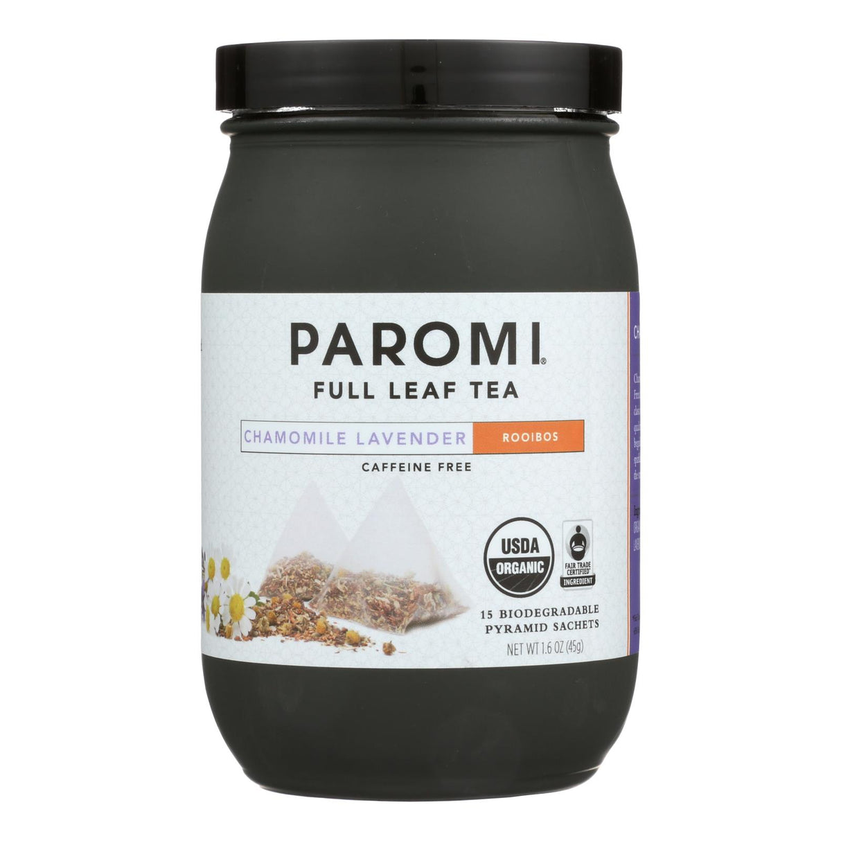 Paromi Organic Rooibos Chamomile Lavender Tea - Cozy Farm