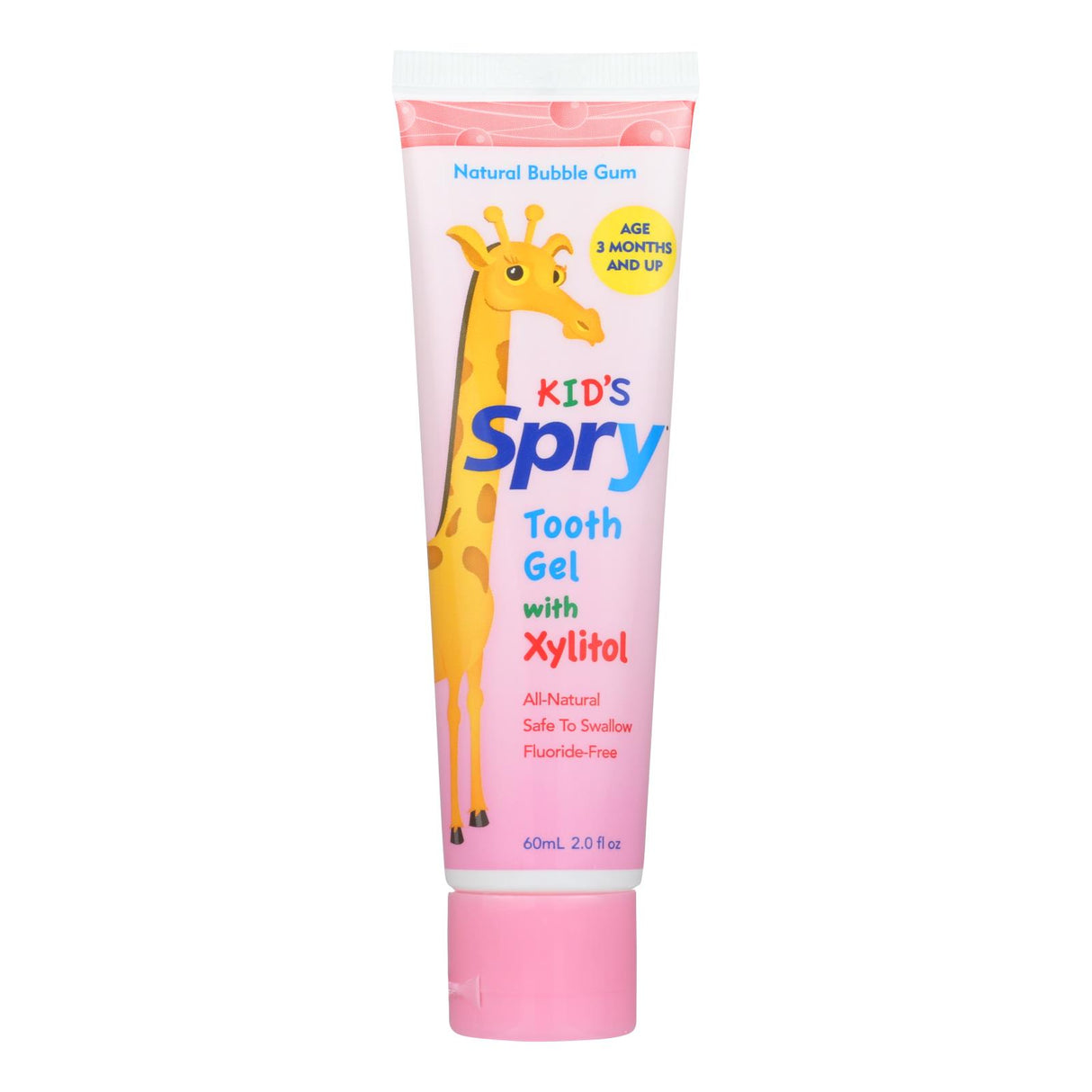 Spry Kids' Tooth Gel (2 Fl Oz) for Healthy Smiles - Cozy Farm