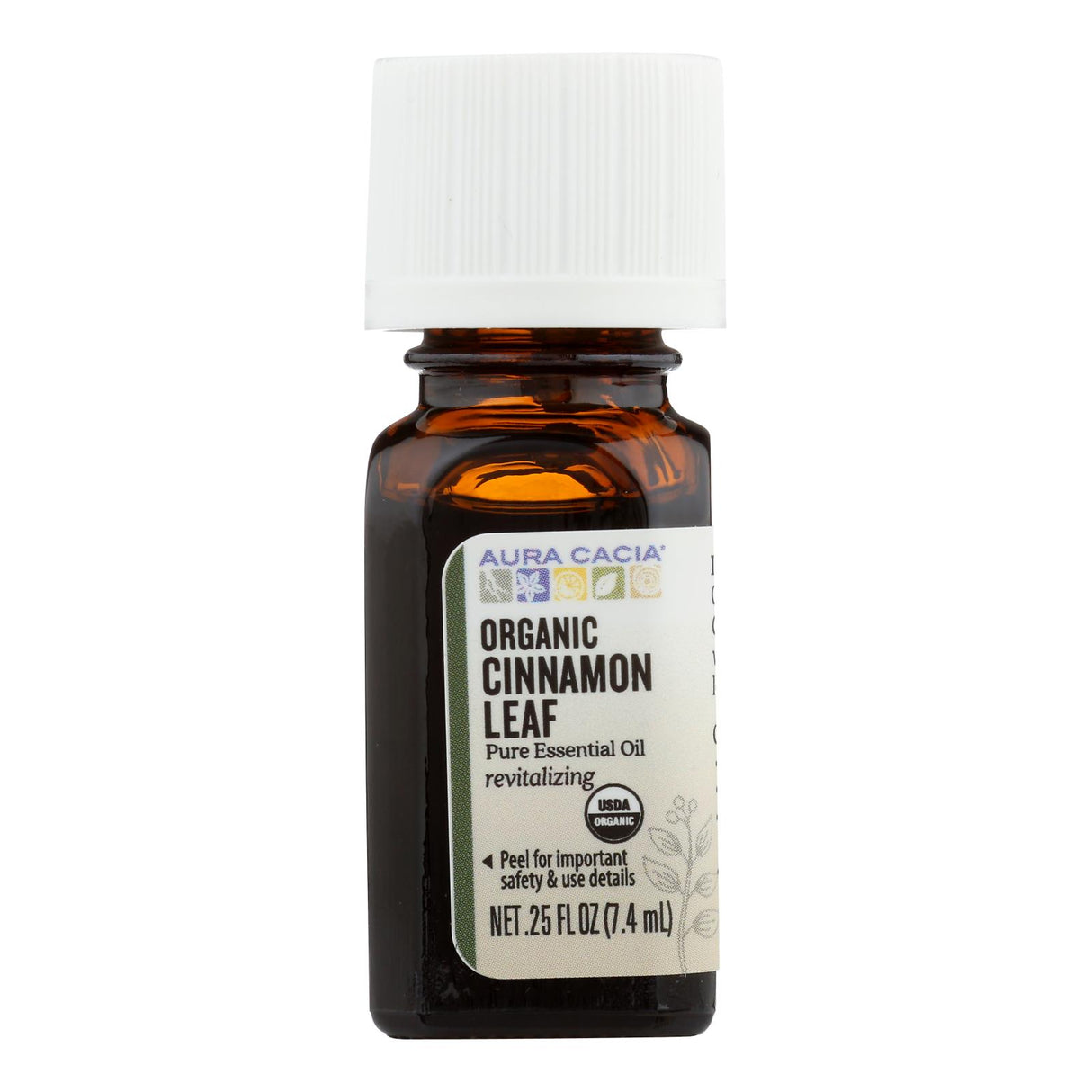 Aura Cacia Organic Cinnamon Leaf .25 Oz - Cozy Farm
