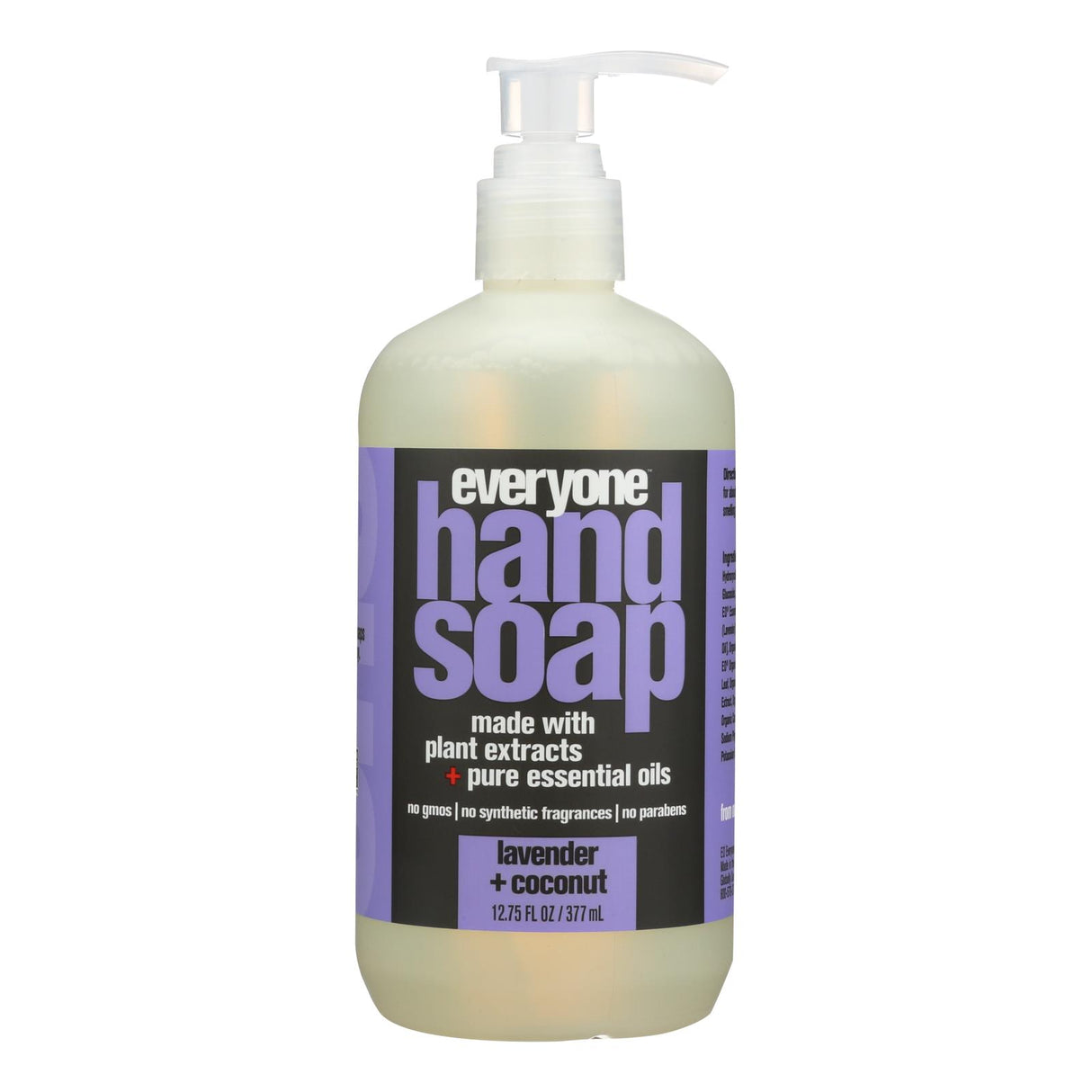 Everyone Lavender & Coconut Hand Soap - Gentle & Moisturizing for Soft, Clean Hands, 12.75 Oz - Cozy Farm