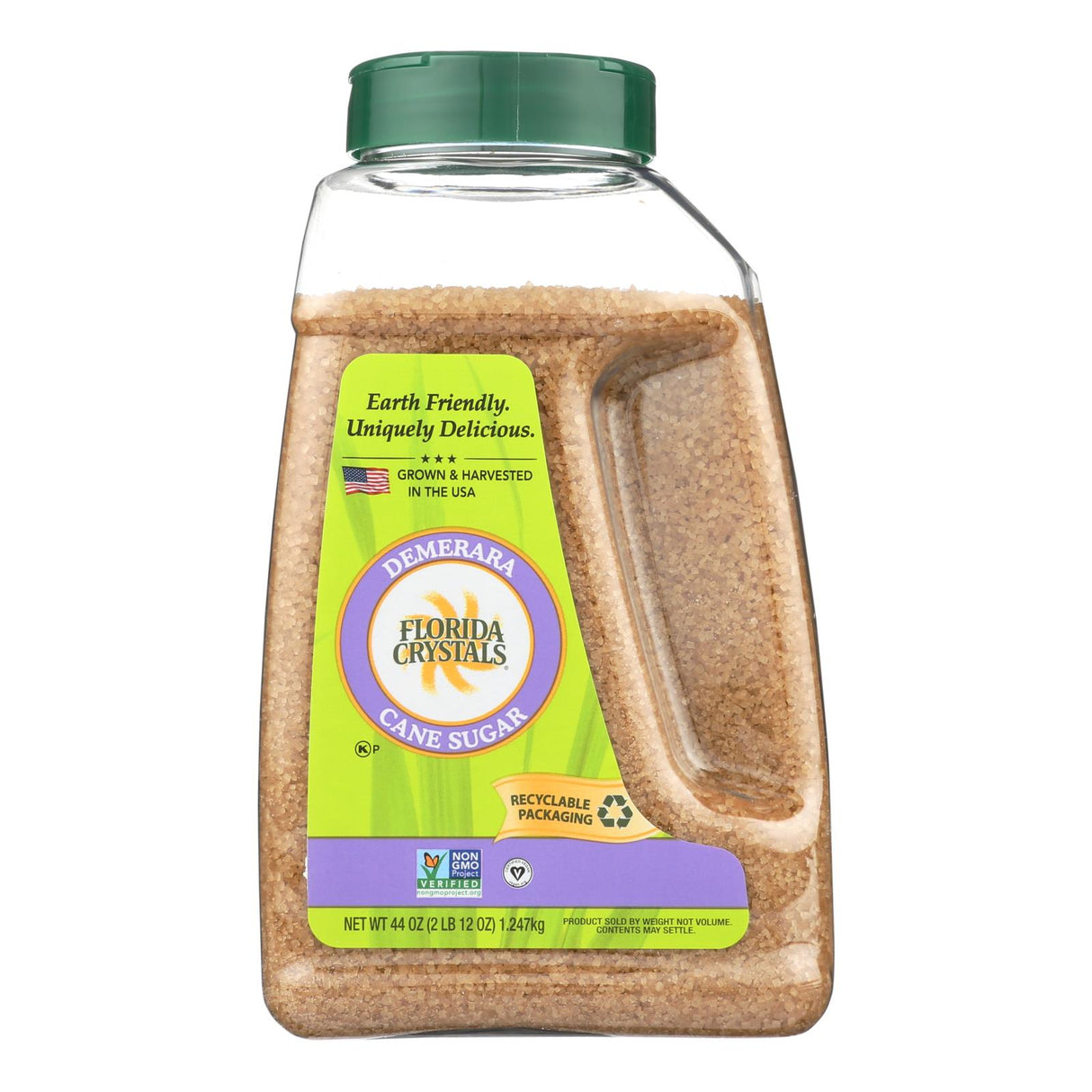 Florida Crystals Demerara Sugar for Baking and Specialty Drinks (Pack of 6 - 44 Oz.) - Cozy Farm