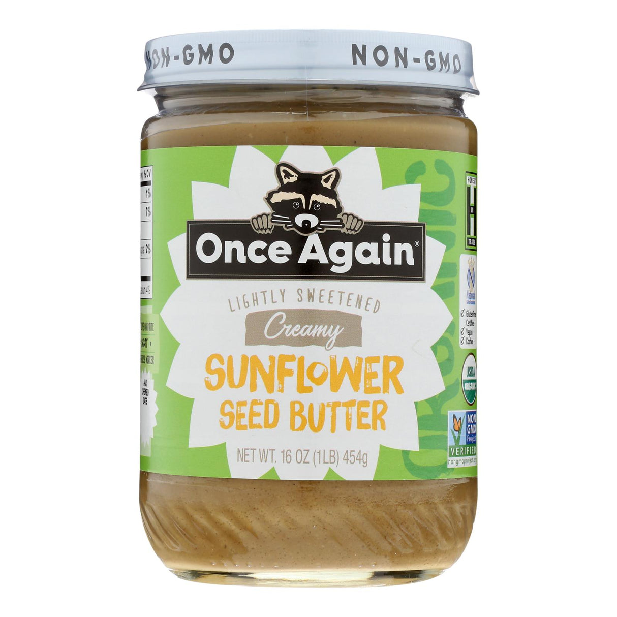 Once Again Creamy Sunflower Butter (Pack of 6 - 16 Oz.) - Cozy Farm