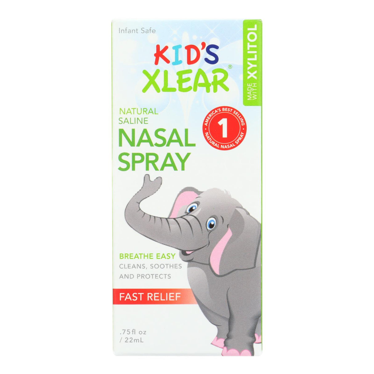 Xlear Kids Sinus Nasal Spray (0.75 Fl Oz) - Cozy Farm