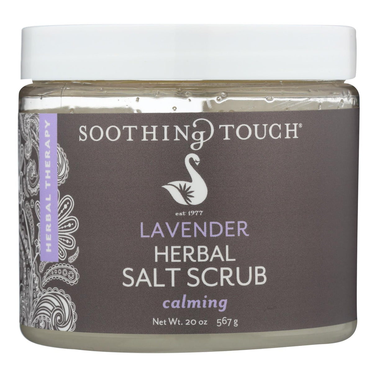 Soothing Touch Lavender Salt Scrub, 20 Oz. - Cozy Farm