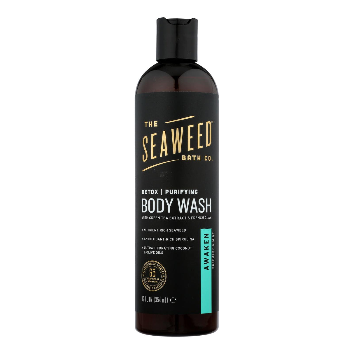 The Seaweed Bath Co Detoxifying and Purifying Body Wash - 12 Fl Oz - Cozy Farm