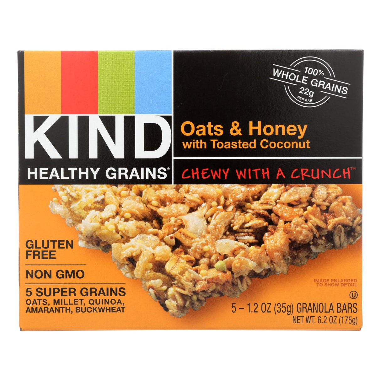 Kind Bars Granola Oats and Honey with Toasted Coconut, 1.2 Oz, 8 Pack - Cozy Farm