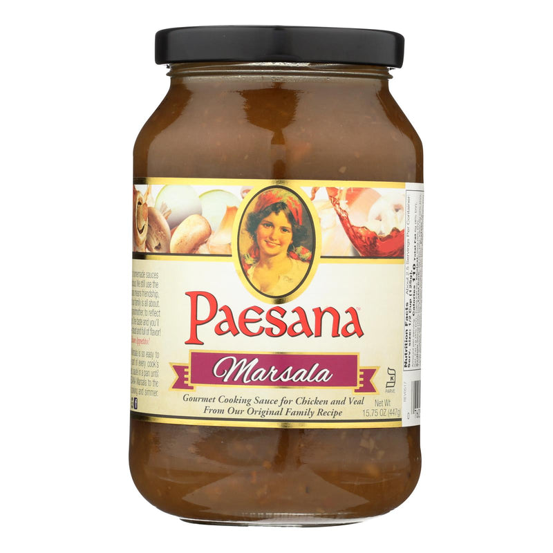 Paesana Cooking Marsala Sauce Case Pack (15.75 oz. x 6) - Cozy Farm 