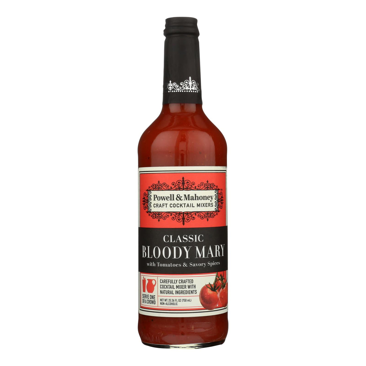 Powell & Mahoney Bloody Mary Cocktail Mixers (Pack of 6 - 25.36 Oz.) - Cozy Farm