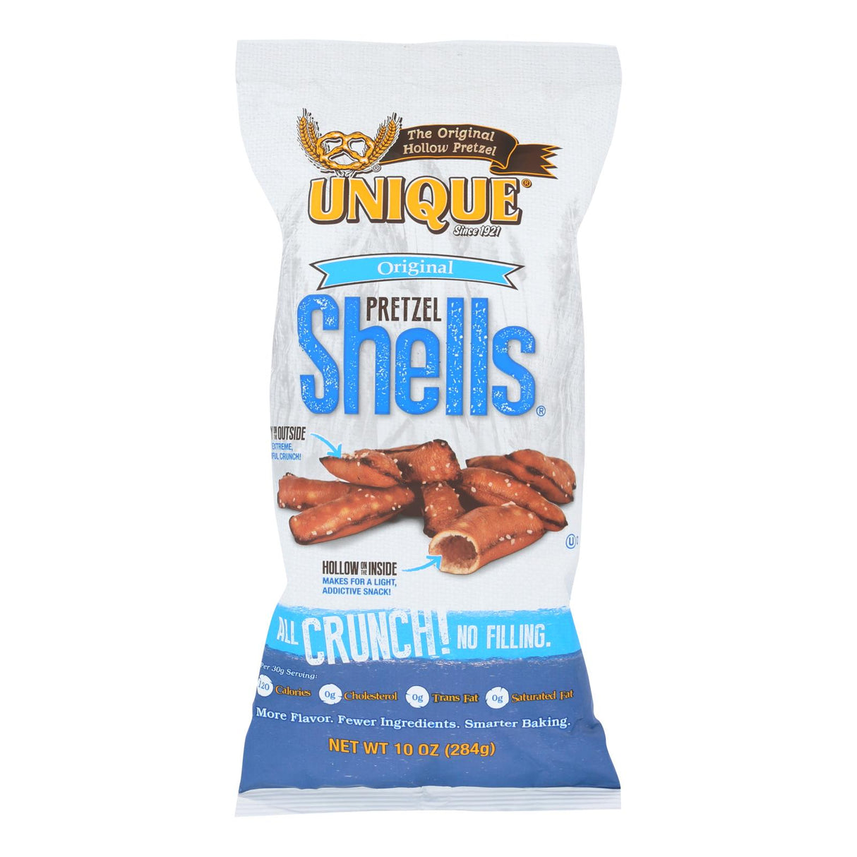 Unique Pretzels - Original Pretzel Shells (Pack of 12 -10 Oz.) - Cozy Farm