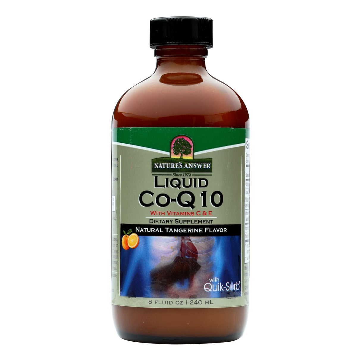 Nature's Answer - Liquid Coenzyme Q10 - Heart Health Support - 8 Fluid Ounces - Cozy Farm