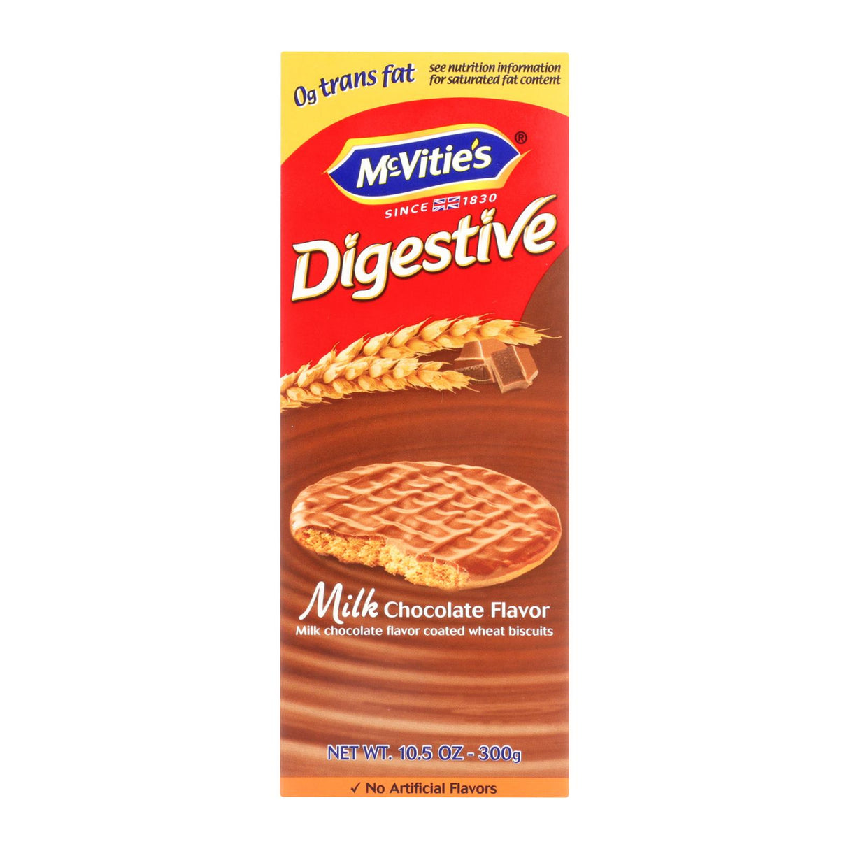 McVitie's Milk Chocolate Digestives - 12-Pack (10.5 Oz.) - Cozy Farm