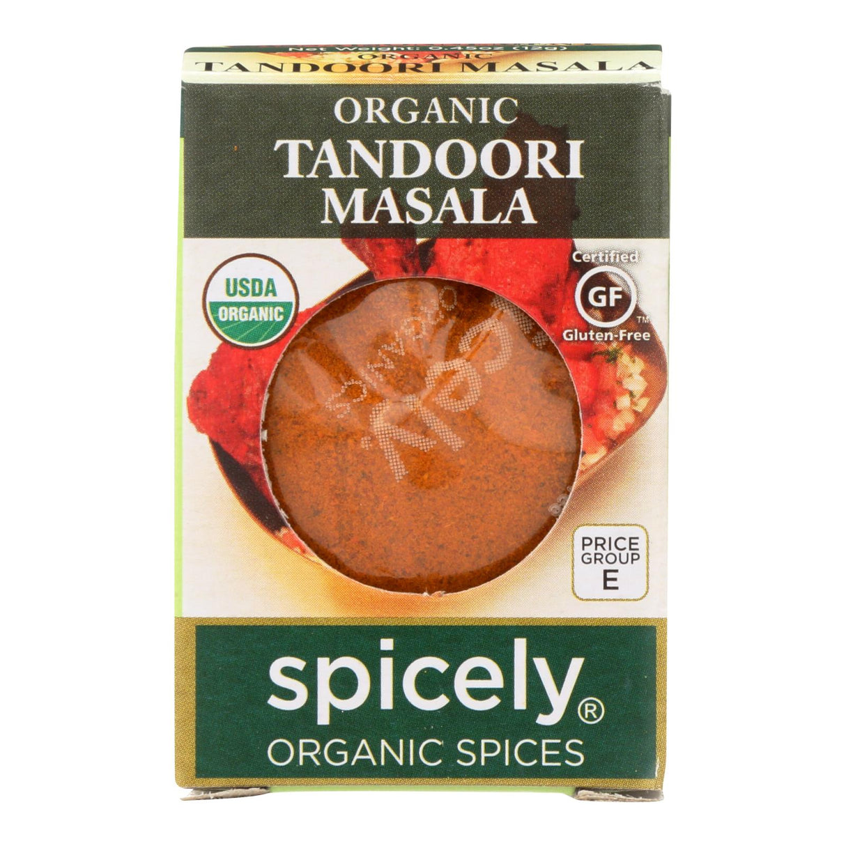 Spicely Organics Organic Tandoori Masala Seasoning, 0.45 Oz. Pack of 6 - Cozy Farm