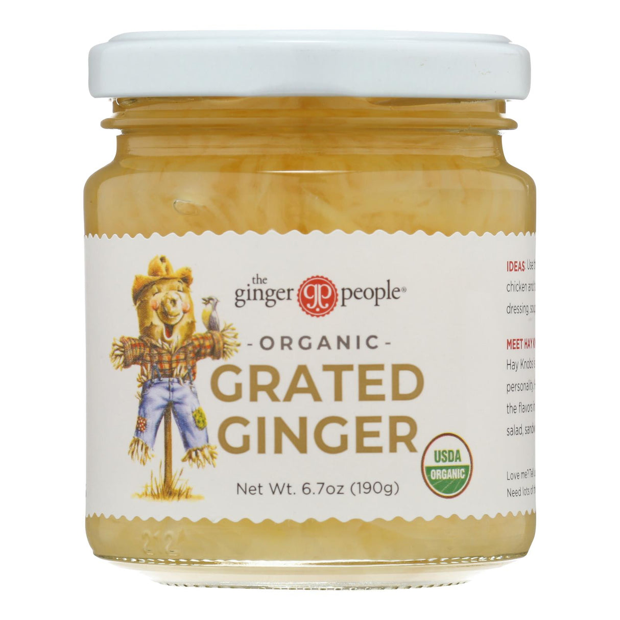 The Ginger People Organic Grated Ginger 12-Pack (6.7 Oz. Each) - Cozy Farm