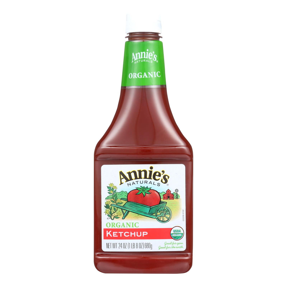 Annie's Naturals USDA Certified Organic Ketchup, 24 Oz (Pack of 12) - Cozy Farm