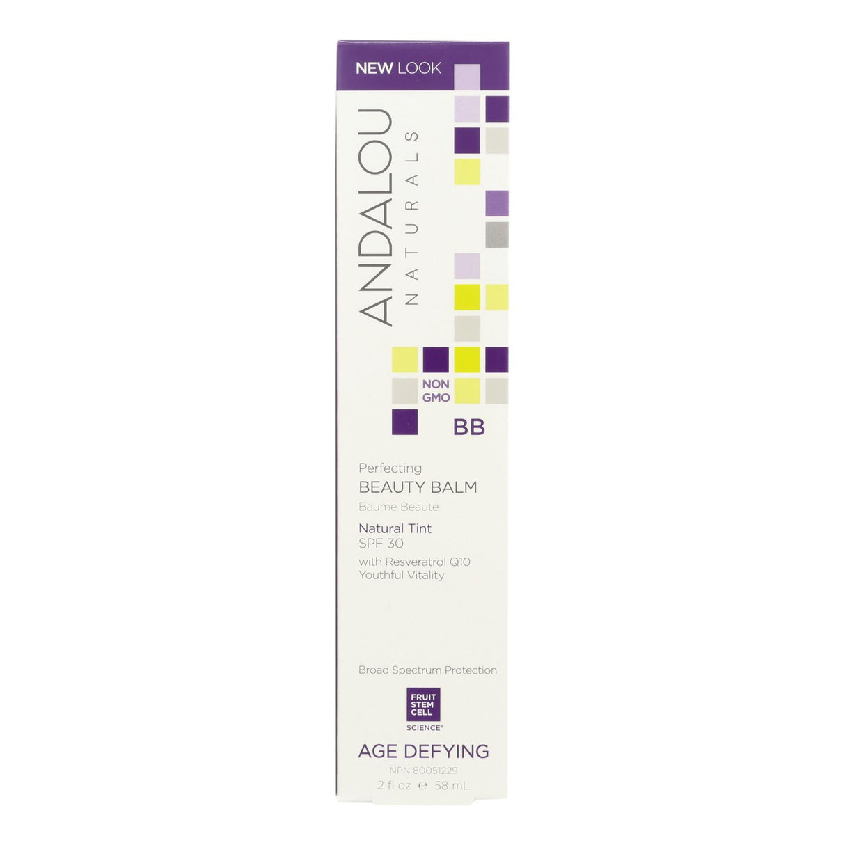 Andalou Naturals Skin Perfecting Beauty Balm with SPF 30 - 2 Oz - Cozy Farm