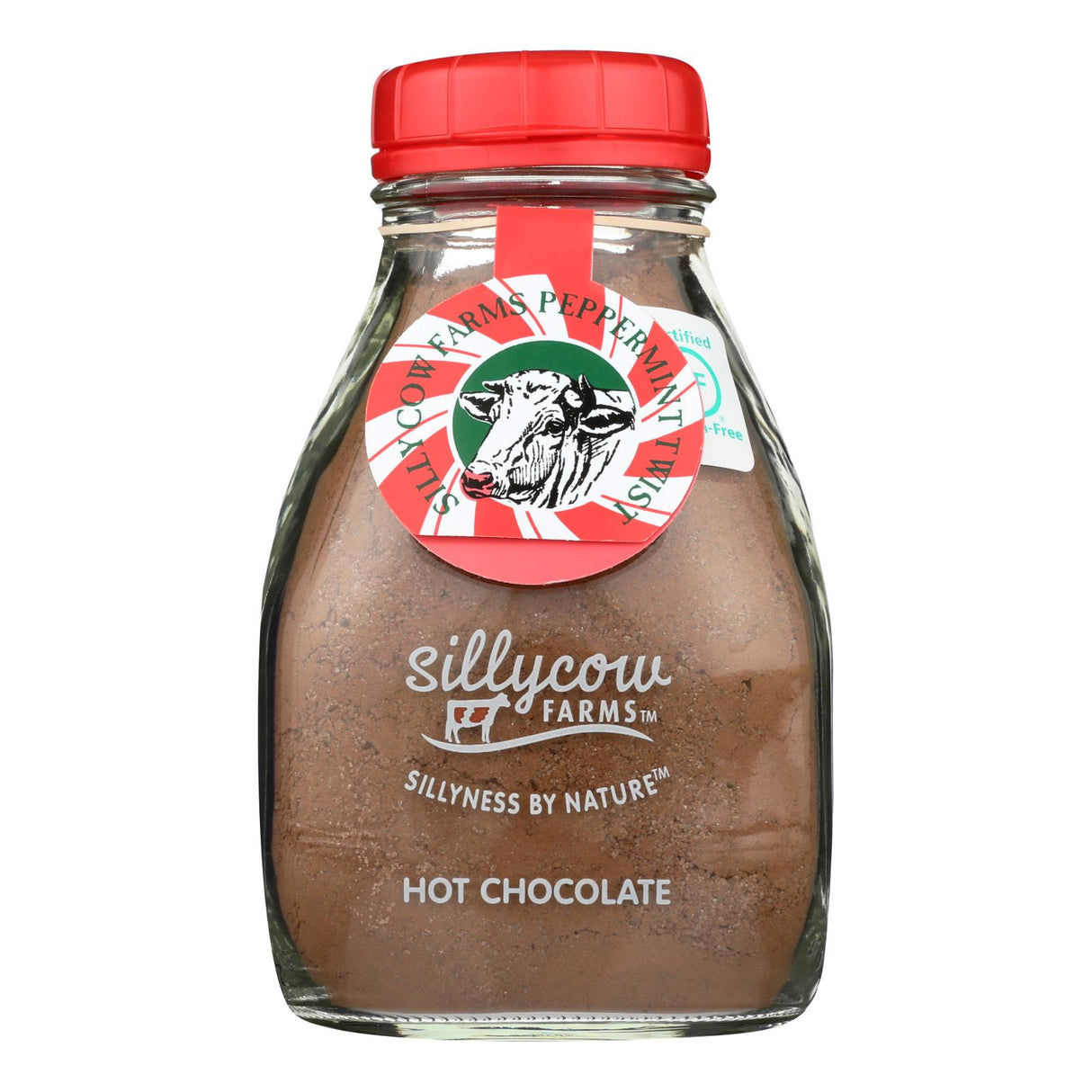 Silly Cow Farms Peppermint Twist Hot Chocolate (Pack of 6) - 16.9 Oz. Each - Cozy Farm