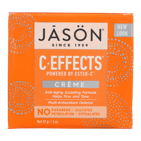 Jason Pure Natural Creme C Effects Featuring Ester-C - 2 Oz - Cozy Farm 