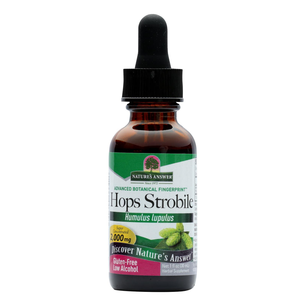 Nature's Answer Hops Strobile Liquid Extract, 1 Fl Oz - Cozy Farm