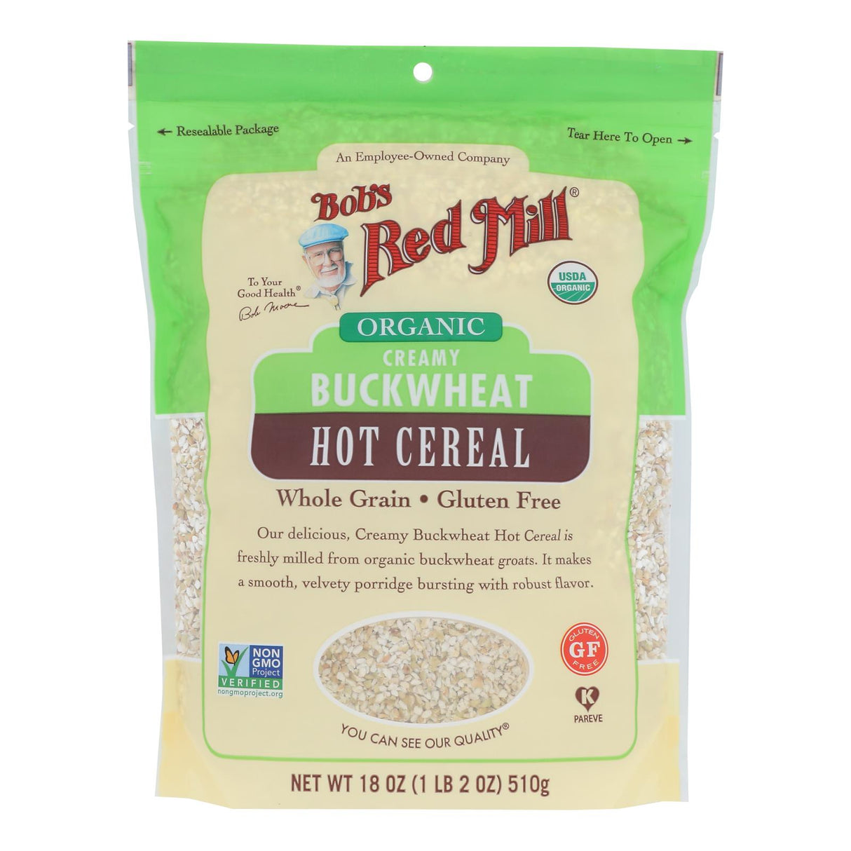 Bob's Red Mill Buckwheat Cereal | 18 Oz Each | Gluten-Free | 4-Pack - Cozy Farm