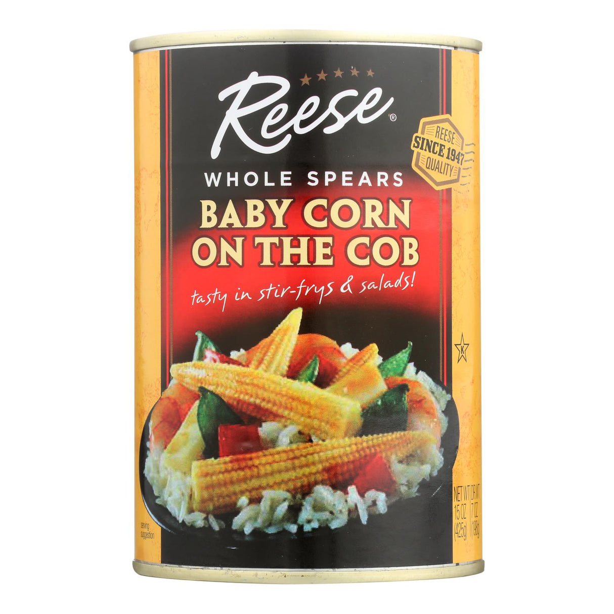 Reese Baby Corn On The Cob (15 Oz., Pack of 12) - Cozy Farm