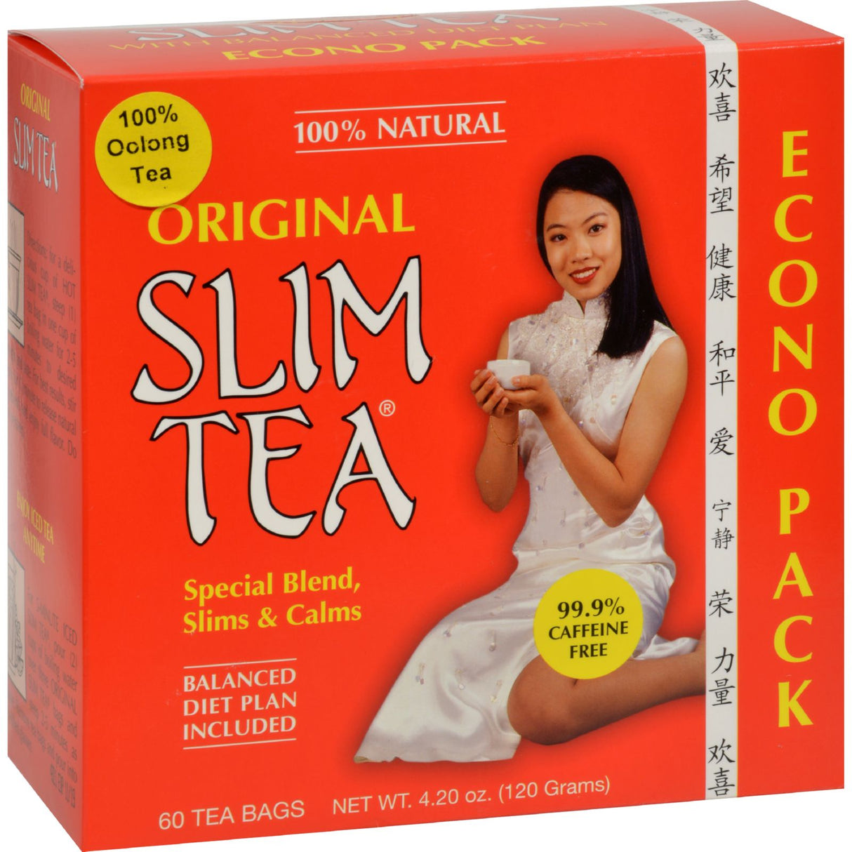 Hobe Labs Slim Tea 60-Count Original - Cozy Farm