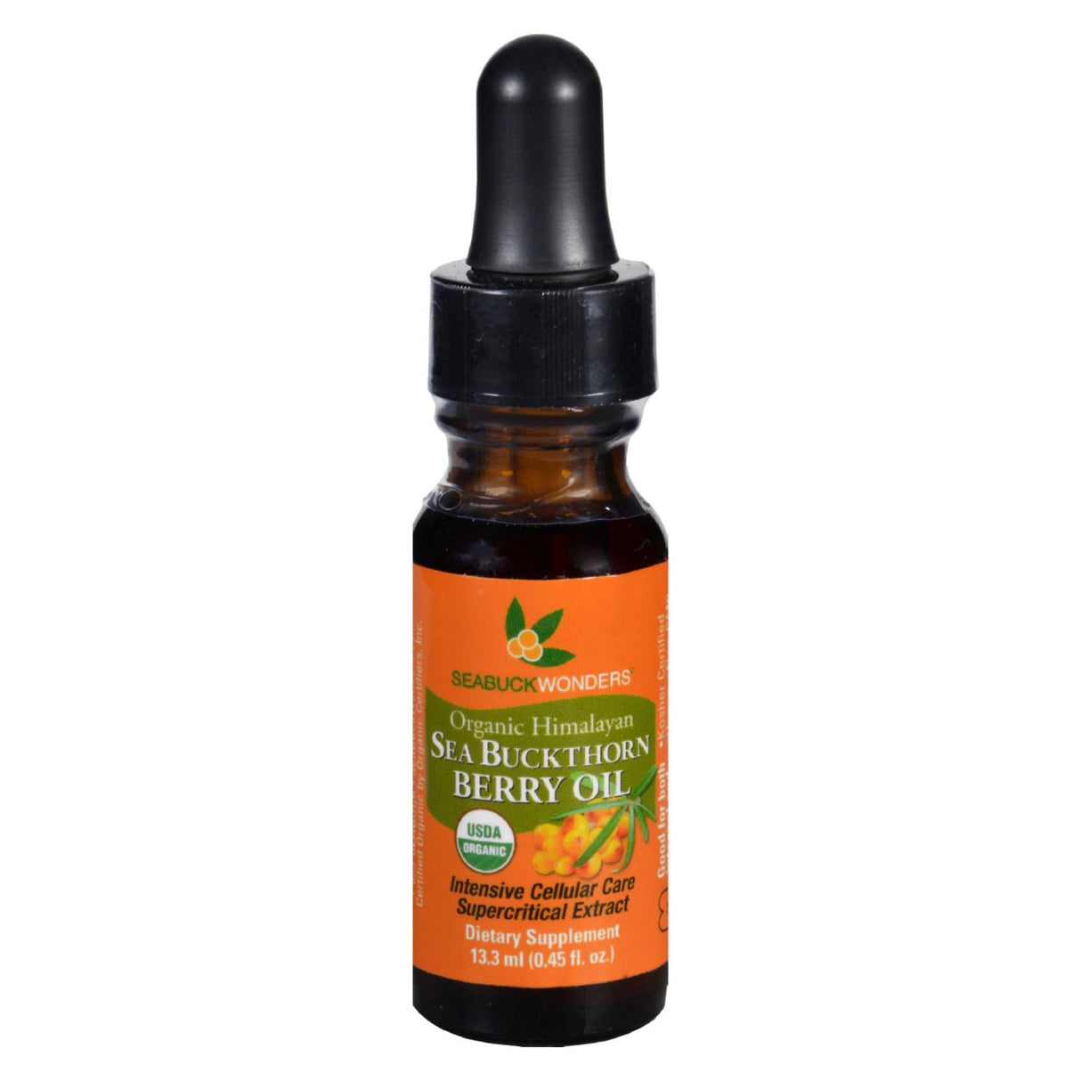 Seabuck Wonders Sea Buckthorn Organic Bry Oil - .45 Fl Oz - Cozy Farm