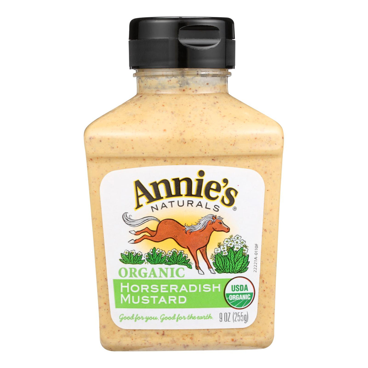 Annie's Naturals Organic Horseradish Mustard (12 Pack, 9 Oz. Each) - Cozy Farm