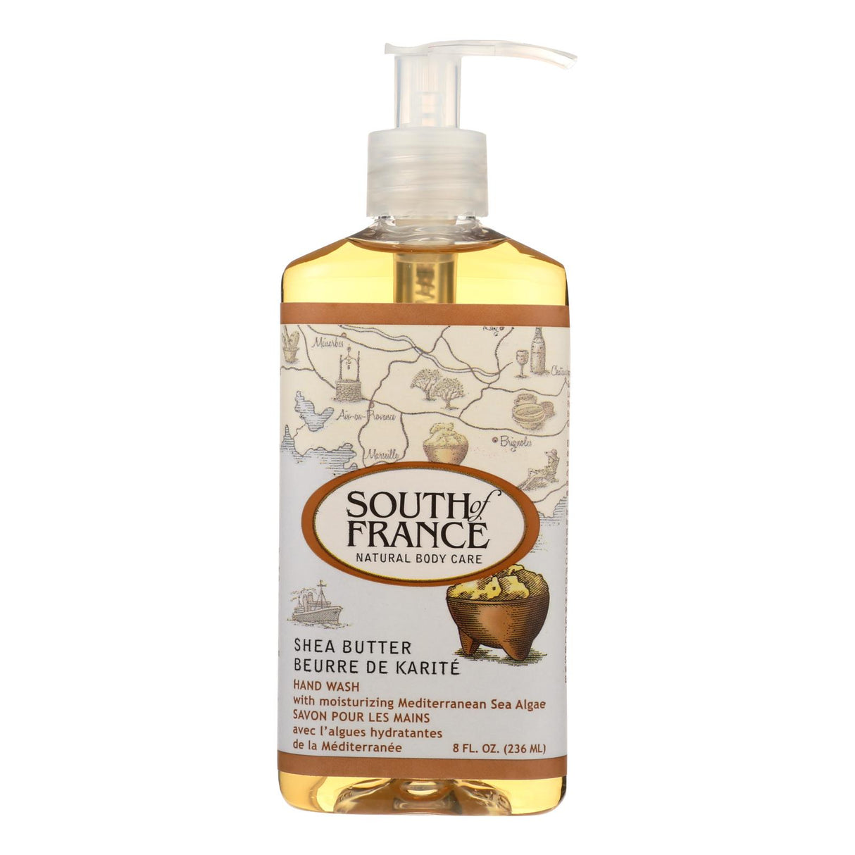 South of France Shea Butter Hand Wash - 8 Oz. - Cozy Farm