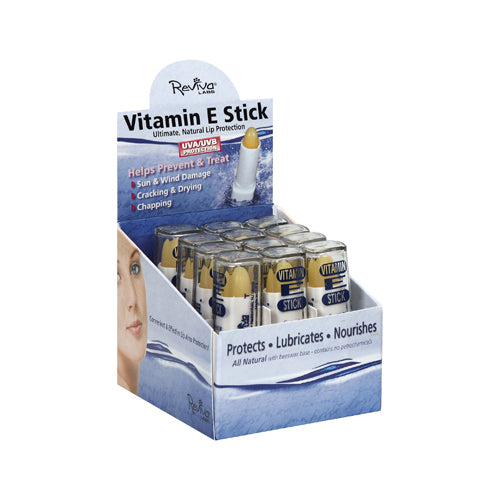 Reviva Labs Vitamin E Oil Stick 12-Pack, 1.5 Oz Display Case - Cozy Farm