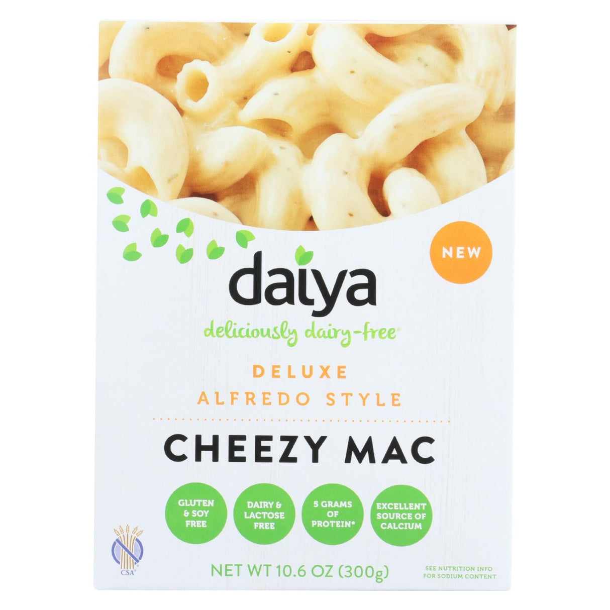 Daiya Foods Cheezy Mac Deluxe Alfredo Style 10.6 Oz (8-Pack) - Cozy Farm