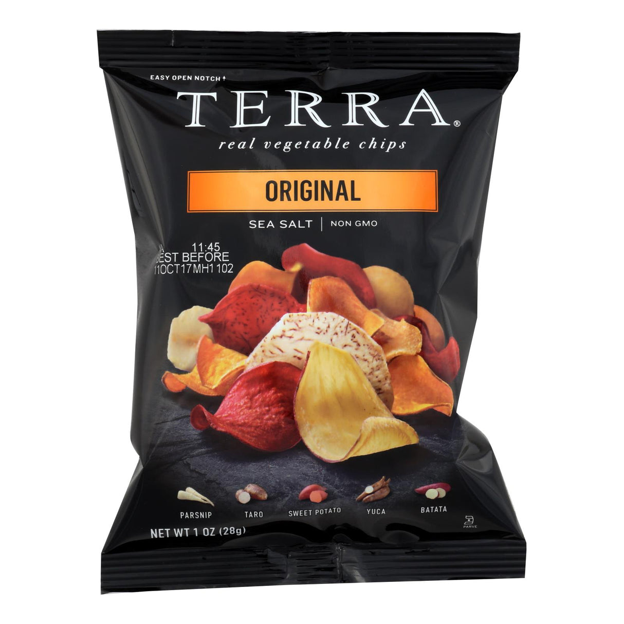 Terra Original Vegetable Chips, Exotic Flavored Veggie Chips, 16 Ounces (Pack of 24) - Cozy Farm
