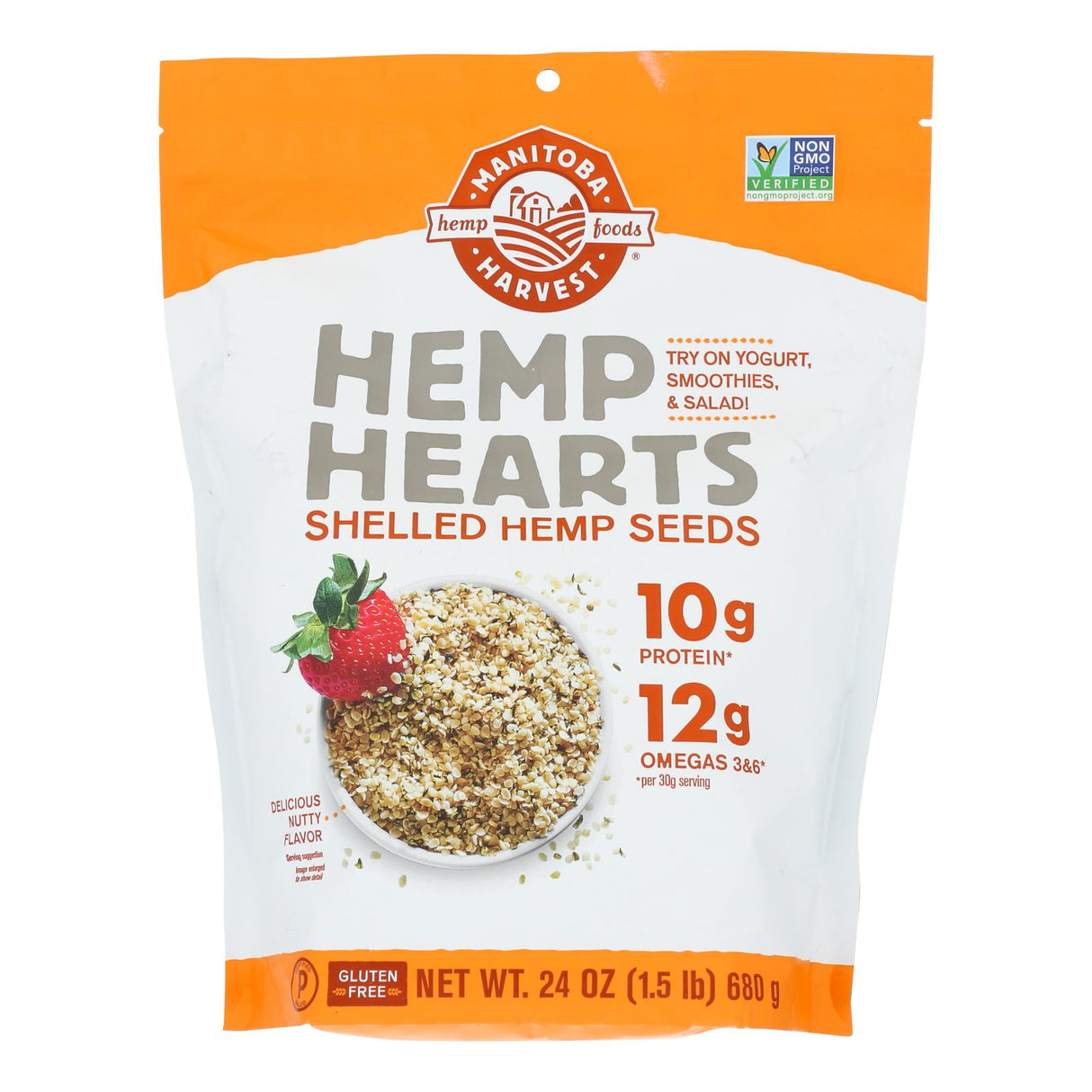 Manitoba Harvest Raw Hemp Heart, 24 oz - Cozy Farm