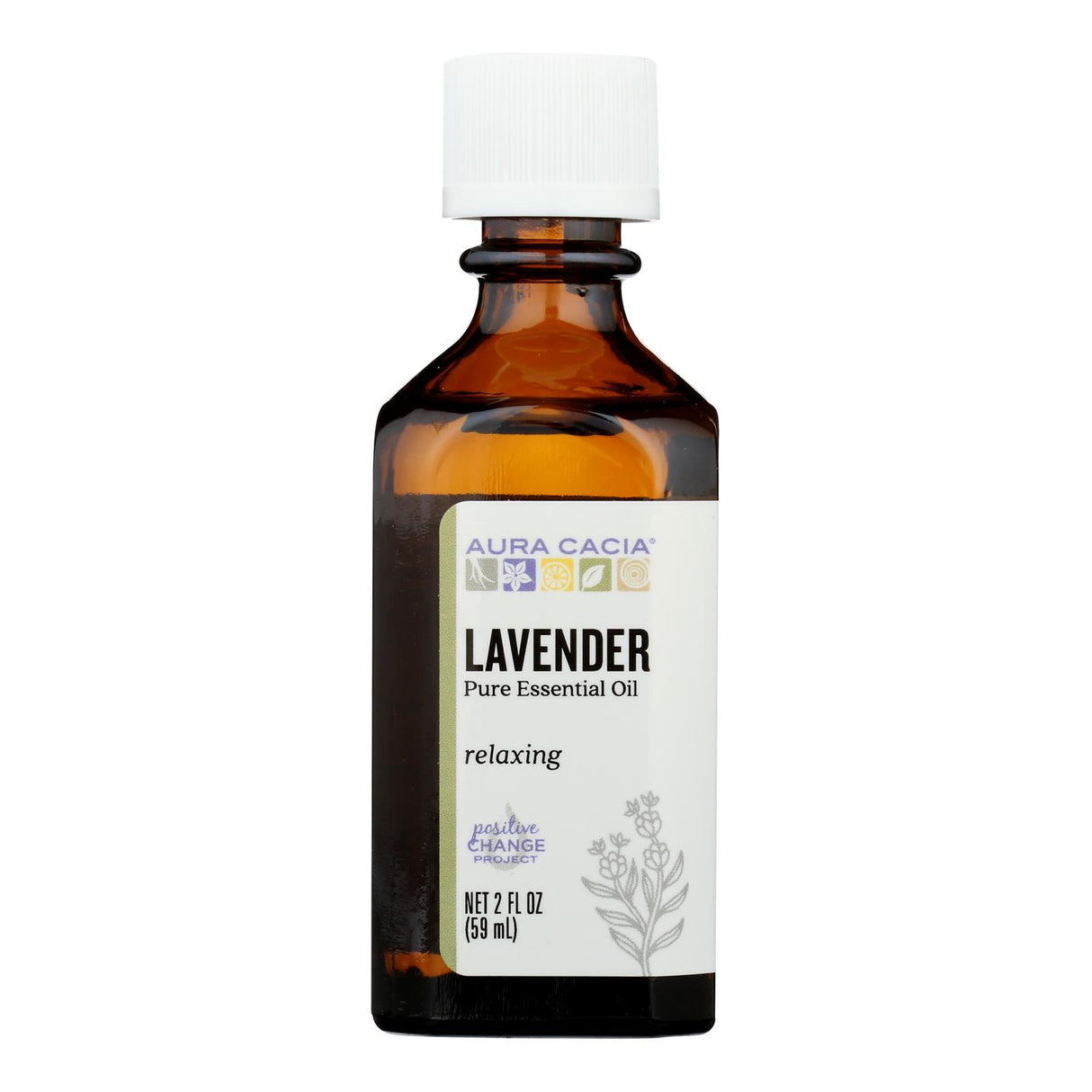 Aura Cacia Pure Lavender Essential Oil, 2 Fl Oz - Cozy Farm