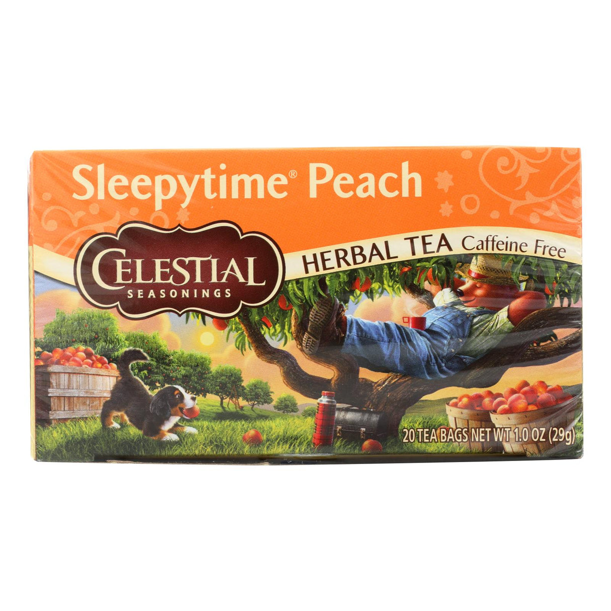 Celestial Seasonings Sleepytime Herbal Tea (20 Tea Bags per Box, Pack of 6) - Cozy Farm
