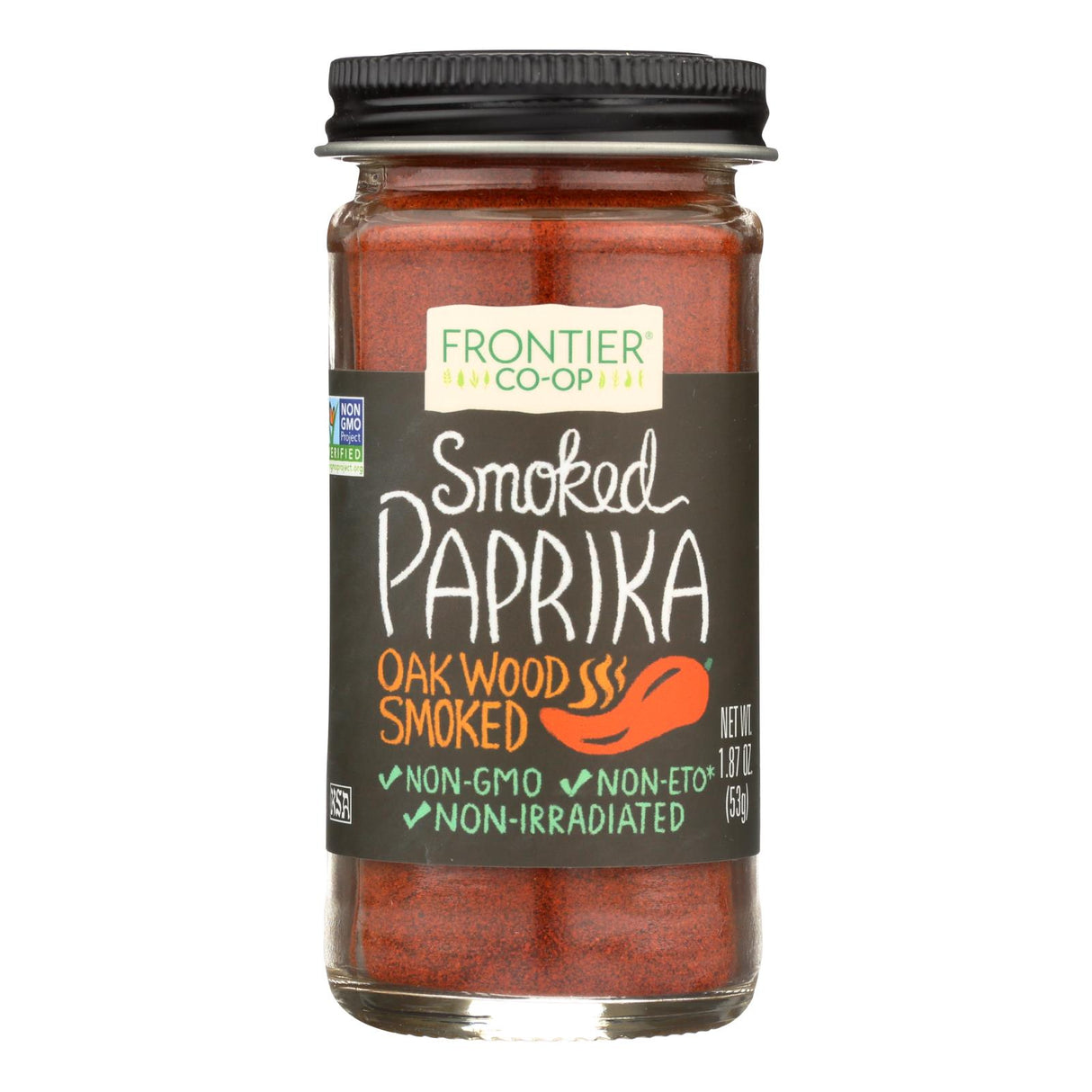 Frontier Smoked Paprika Ground - Rich Color and Robust Flavor - 1.87 Oz - Cozy Farm