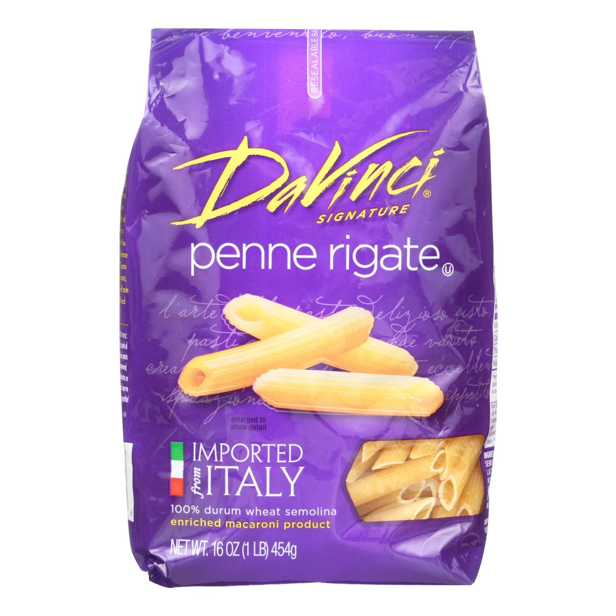 Davinci Penne Rigate Pasta, Bulk Pack of 12 - 1 lb. Bags - Cozy Farm