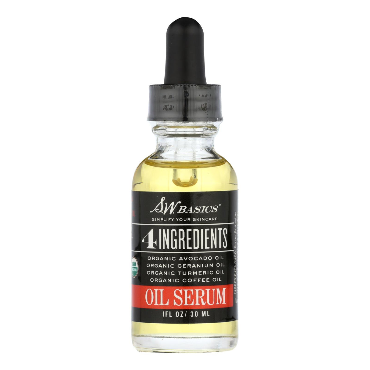 S.W Basics 4-Ingredient Oil Serum (1 Fl Oz) - Cozy Farm