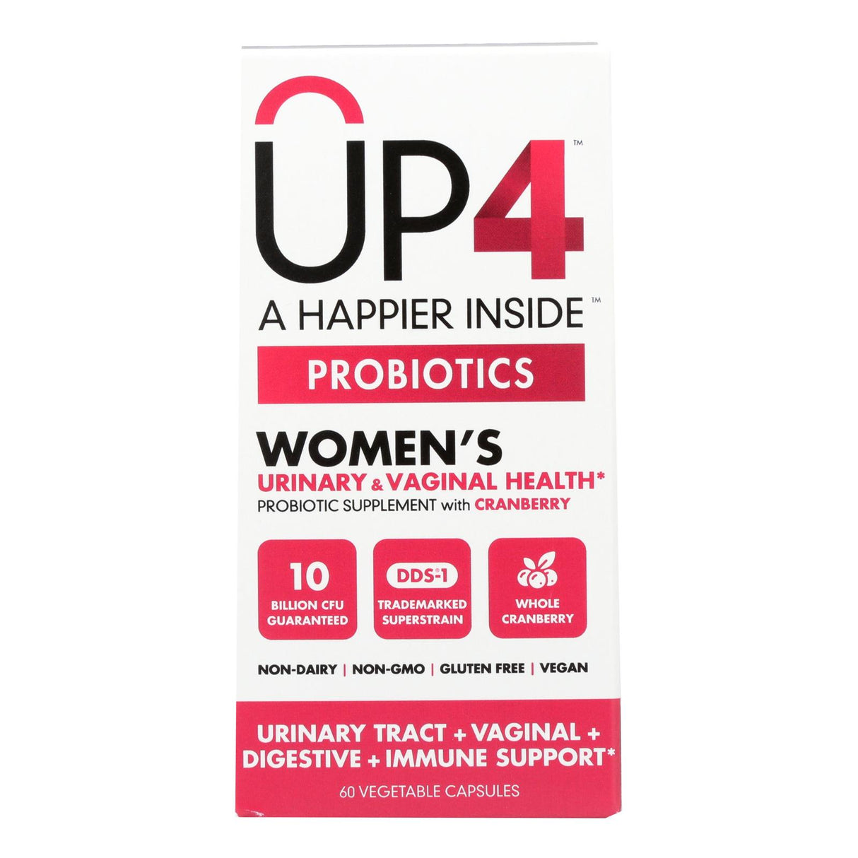Up4 Women's Probiotics (60 Capsules) - Cozy Farm