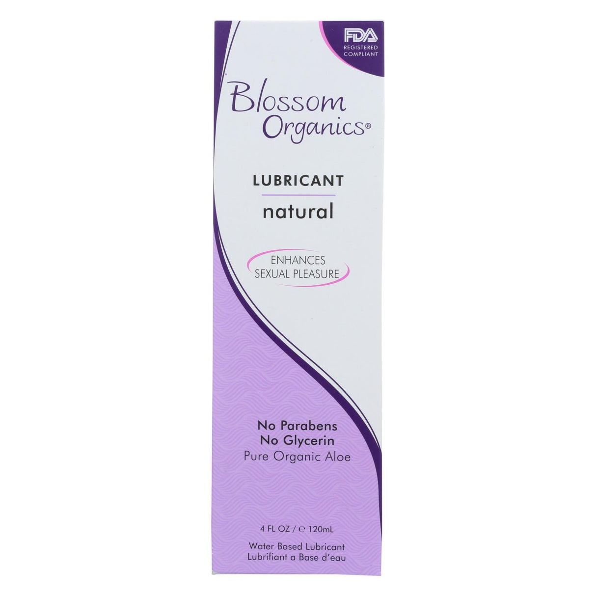 Blossom Organics Natural Moisturizing Lubricant (4 Fl Oz) - Cozy Farm
