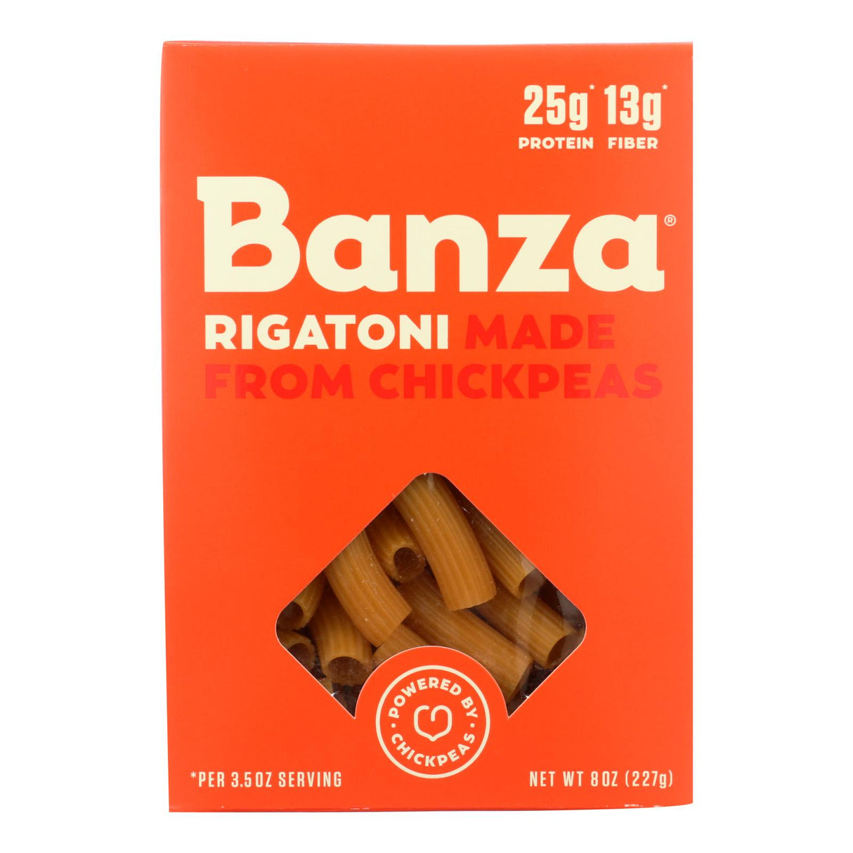Banza Chickpea Rigatoni Pasta: 6-Pack, 8 Oz. Each - Cozy Farm