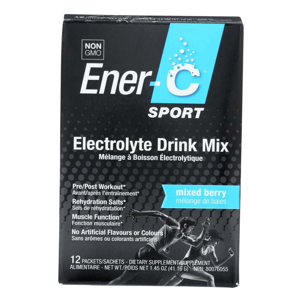 Ener-C Sport Mixed Berry Enhanced Energy Drink Mix, 12 Packets - Cozy Farm
