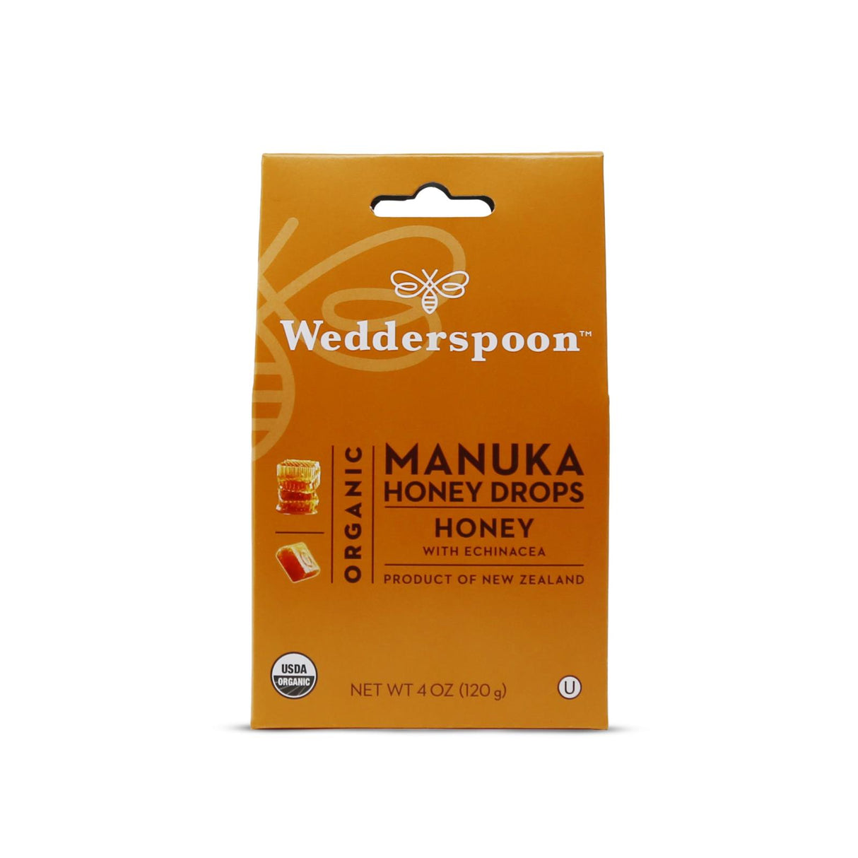 Wedderspoon Honey Drops - Natural Sweetener for Coughs, 4 Oz. - Cozy Farm