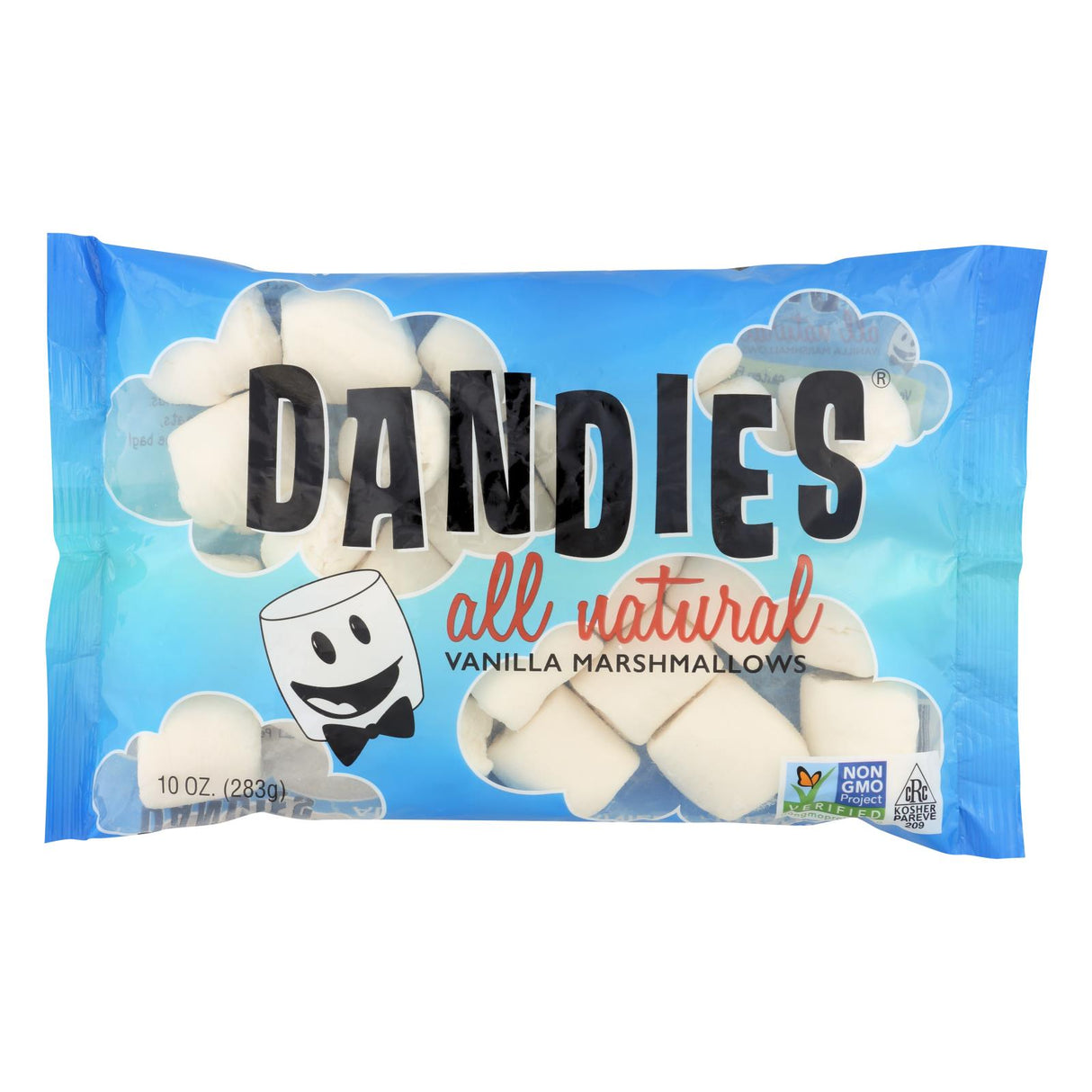 Dandies Air-Puffed Marshmallows: Classic Vanilla (Pack of 12, 10 oz) - Cozy Farm