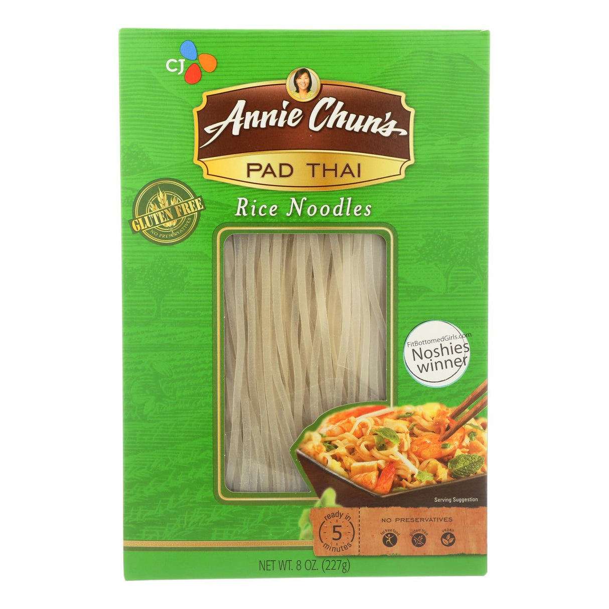 Annie Chun's Original Pad Thai Rice Noodles, 8 Oz., Pack of 6 - Cozy Farm