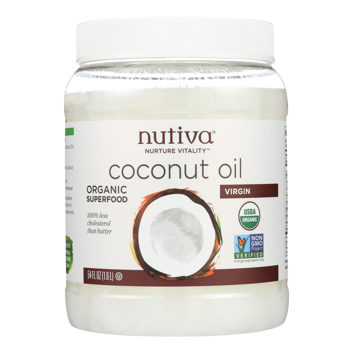 Nutiva Organic Virgin Coconut Oil (54 Fl Oz.) - Cozy Farm