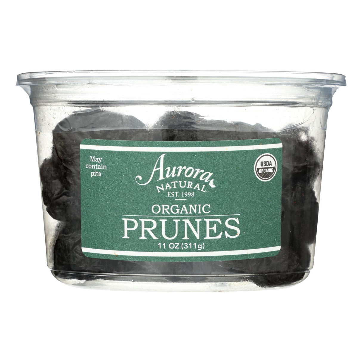 Aurora Natural Organic Prunes, 11 Oz. (Pack of 12) - Cozy Farm